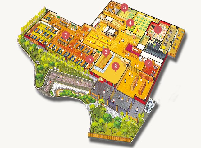 1階フロアマップ