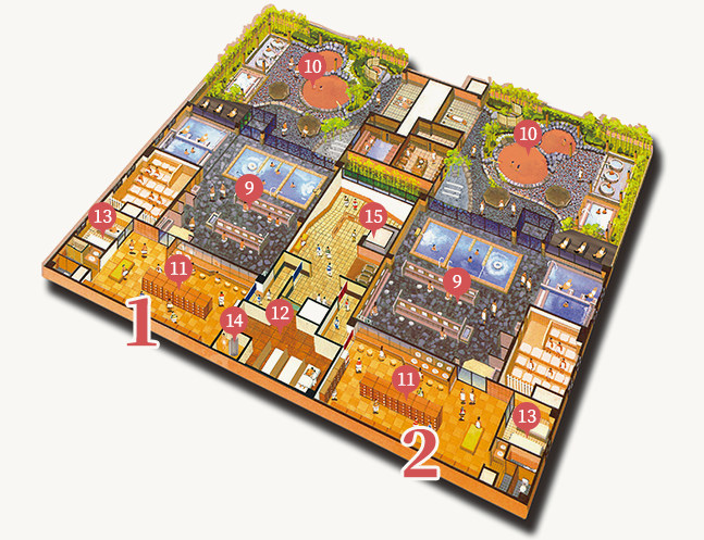 2階フロアマップ